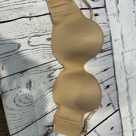Lilyette By BALI convertible/ Strapless Bra Size 38 DD Nude - Picture 5 of 5